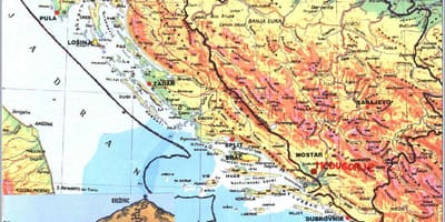Χάρτης της μετζουγκόριε, Βοσνία και Ερζεγοβίνη